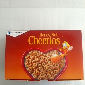 (New) Crocs Cheerios Shoebox